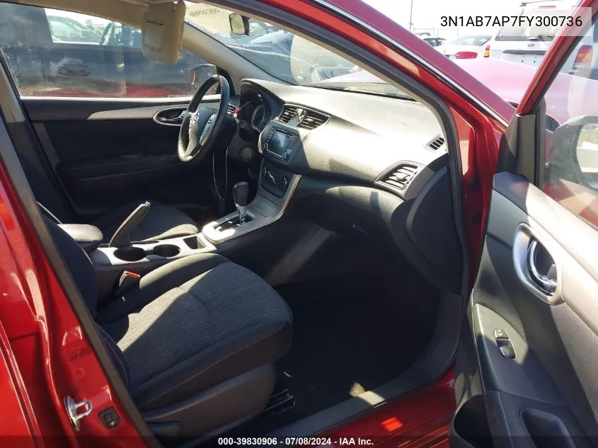 3N1AB7AP7FY300736 2015 Nissan Sentra Sv