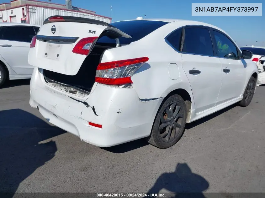 3N1AB7AP4FY373997 2015 Nissan Sentra Sr