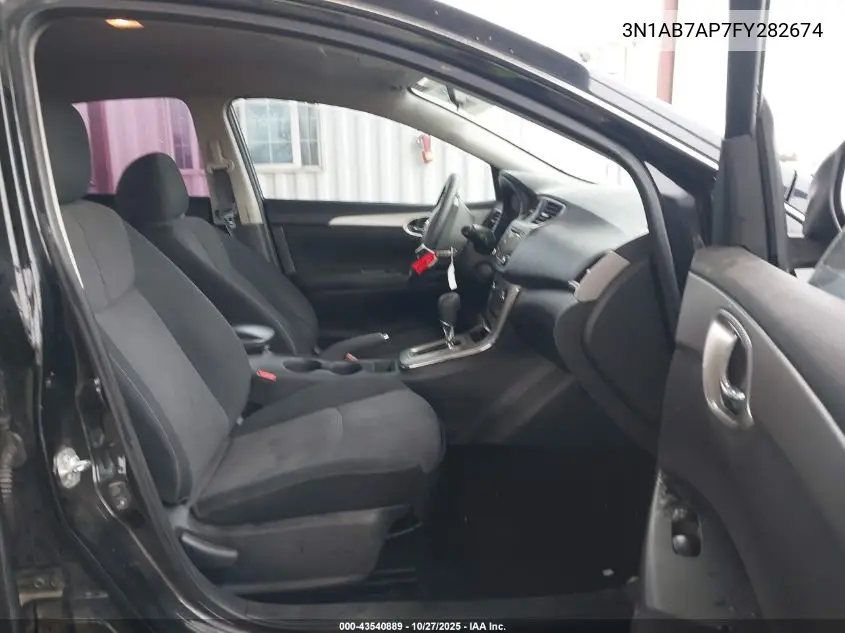 3N1AB7AP7FY282674 2015 Nissan Sentra Sv