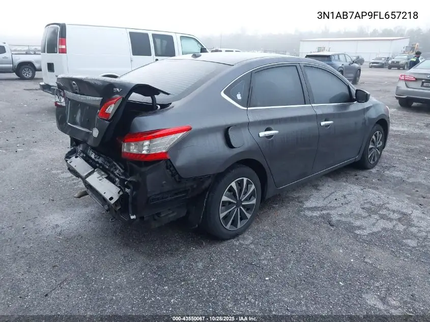 3N1AB7AP9FL657218 2015 Nissan Sentra Fe+ S/S/Sl/Sr/Sv