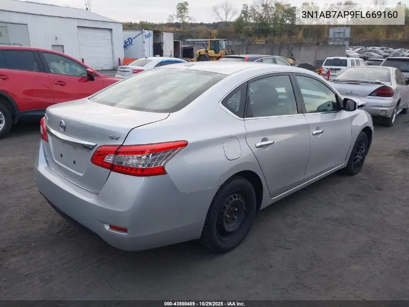 3N1AB7AP9FL669160 2015 Nissan Sentra Fe+ S/S/Sl/Sr/Sv