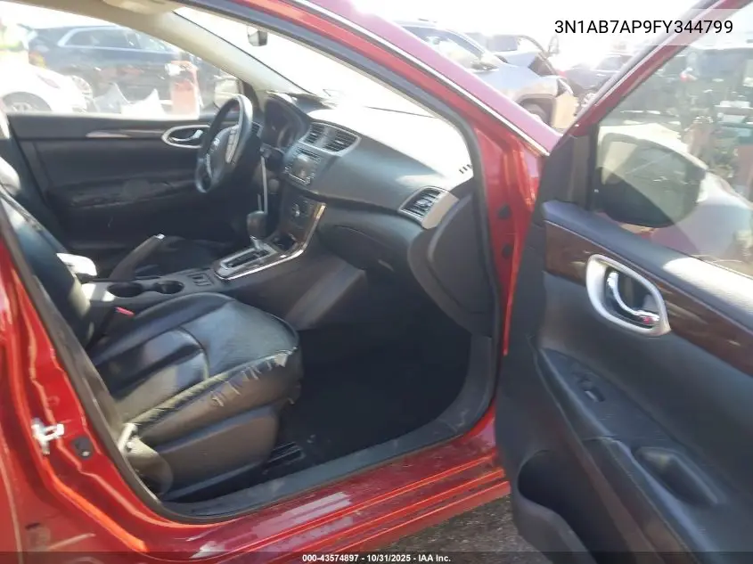 3N1AB7AP9FY344799 2015 Nissan Sentra Sl