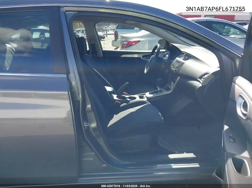 3N1AB7AP6FL671755 2015 Nissan Sentra Sv