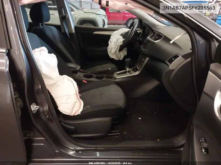 3N1AB7AP5FY235563 2015 Nissan Sentra Fe+ S/S/Sl/Sr/Sv