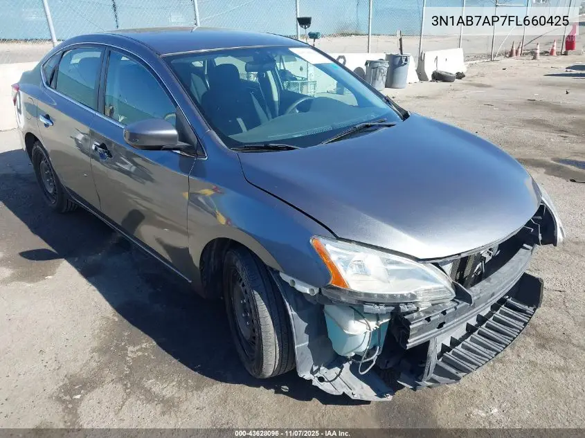 3N1AB7AP7FL660425 2015 Nissan Sentra Fe+ S/S/Sl/Sr/Sv