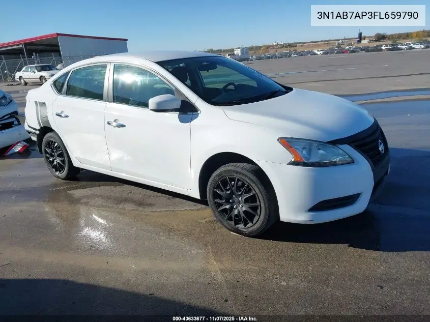 3N1AB7AP3FL659790 2015 Nissan Sentra Fe+ S/S/Sl/Sr/Sv