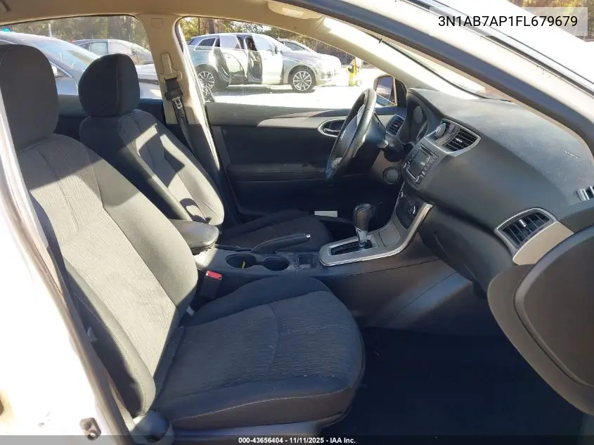 3N1AB7AP1FL679679 2015 Nissan Sentra Sv