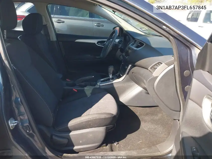3N1AB7AP3FL657845 2015 Nissan Sentra Sv