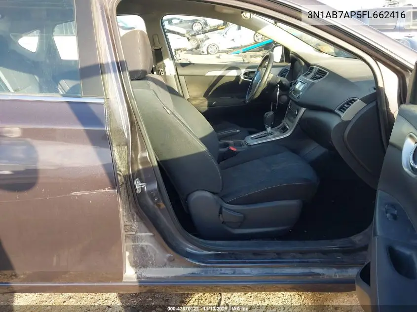 3N1AB7AP5FL662416 2015 Nissan Sentra Sv