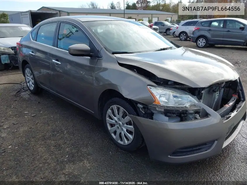 3N1AB7AP9FL664556 2015 Nissan Sentra Fe+ S/S/Sl/Sr/Sv