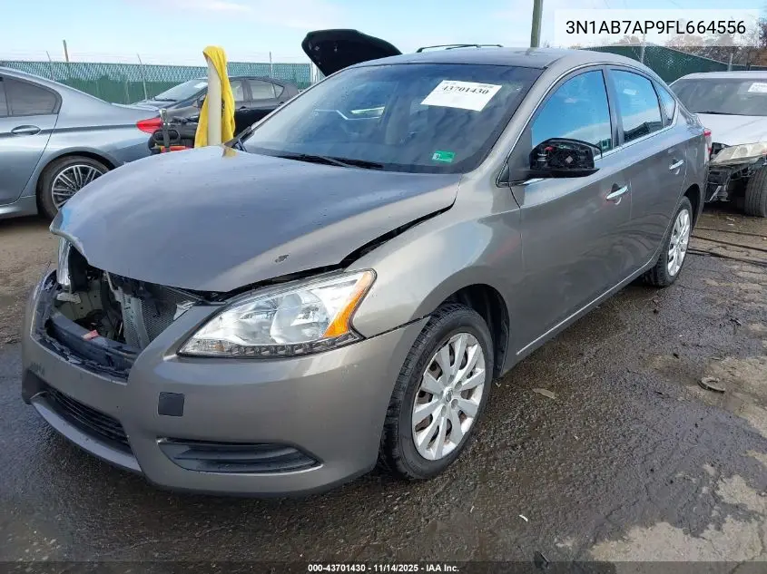 3N1AB7AP9FL664556 2015 Nissan Sentra Fe+ S/S/Sl/Sr/Sv