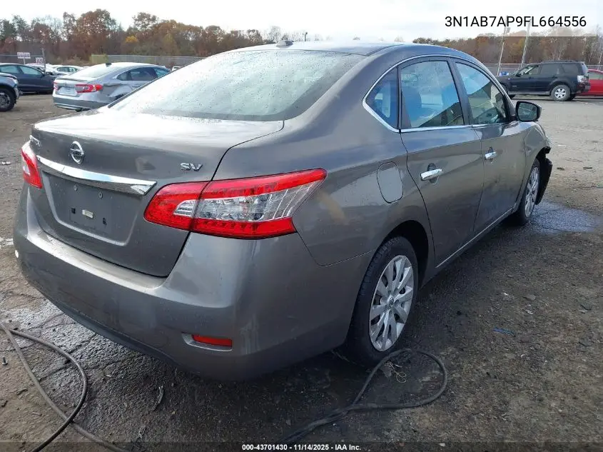 3N1AB7AP9FL664556 2015 Nissan Sentra Fe+ S/S/Sl/Sr/Sv