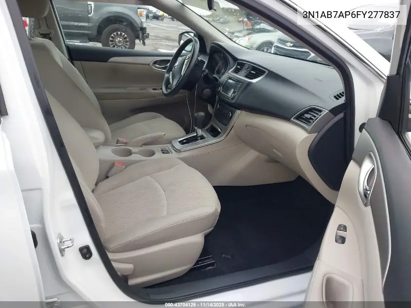 3N1AB7AP6FY277837 2015 Nissan Sentra Sv