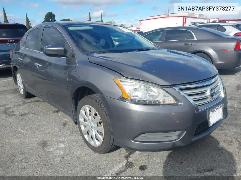 3N1AB7AP3FY373277 2015 Nissan Sentra S