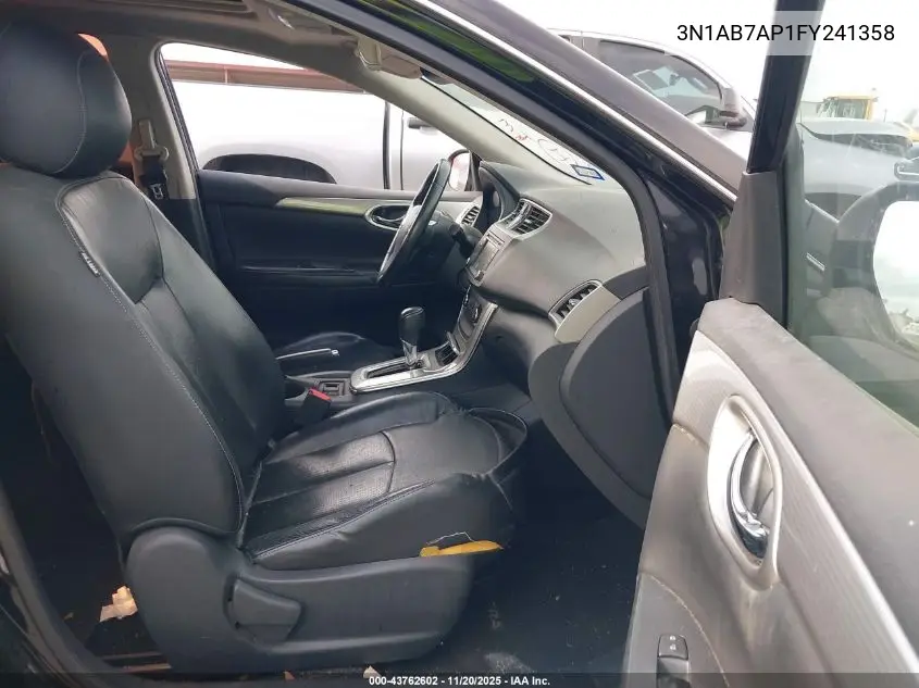 3N1AB7AP1FY241358 2015 Nissan Sentra Sr