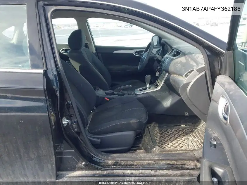 3N1AB7AP4FY362188 2015 Nissan Sentra S