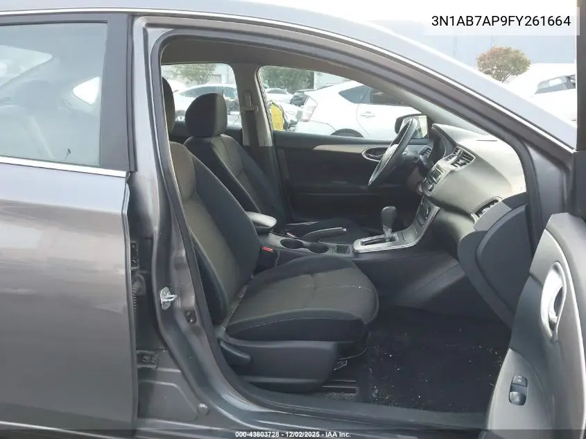 3N1AB7AP9FY261664 2015 Nissan Sentra S