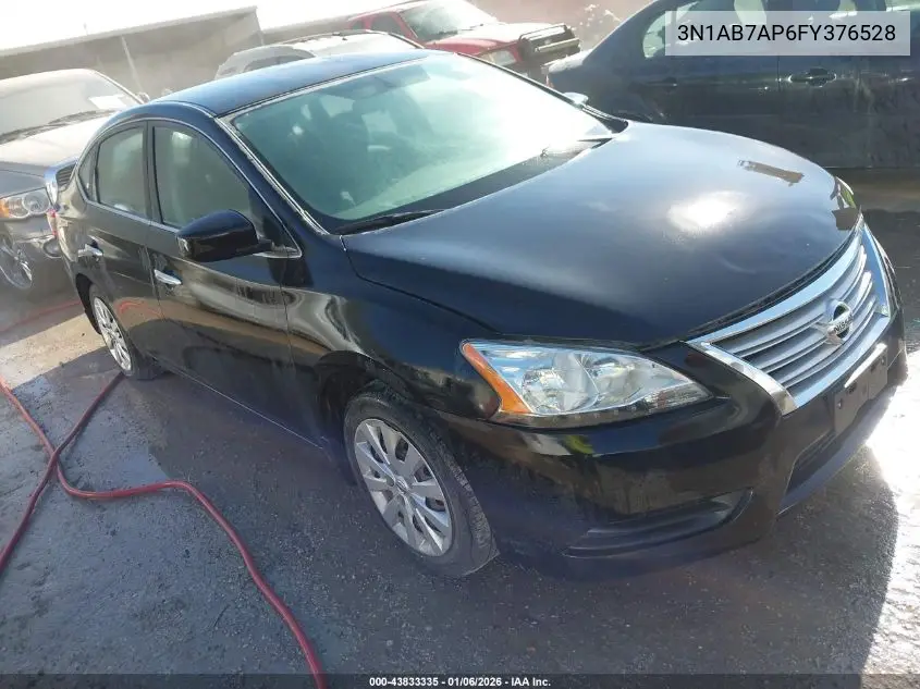 3N1AB7AP6FY376528 2015 Nissan Sentra S