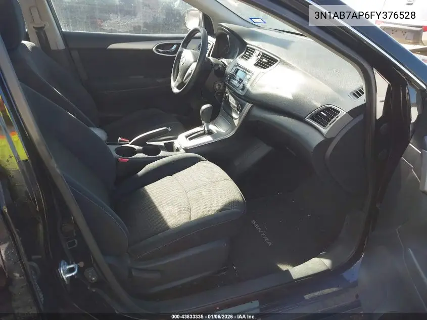 3N1AB7AP6FY376528 2015 Nissan Sentra S