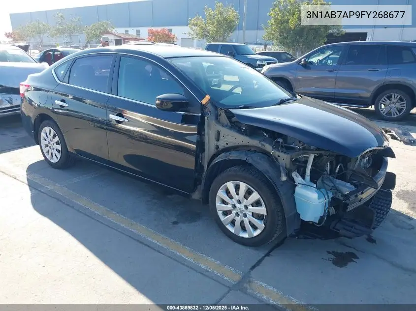 3N1AB7AP9FY268677 2015 Nissan Sentra Sv