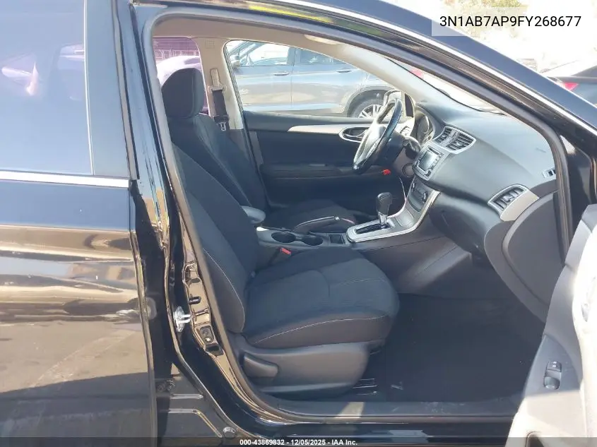 3N1AB7AP9FY268677 2015 Nissan Sentra Sv