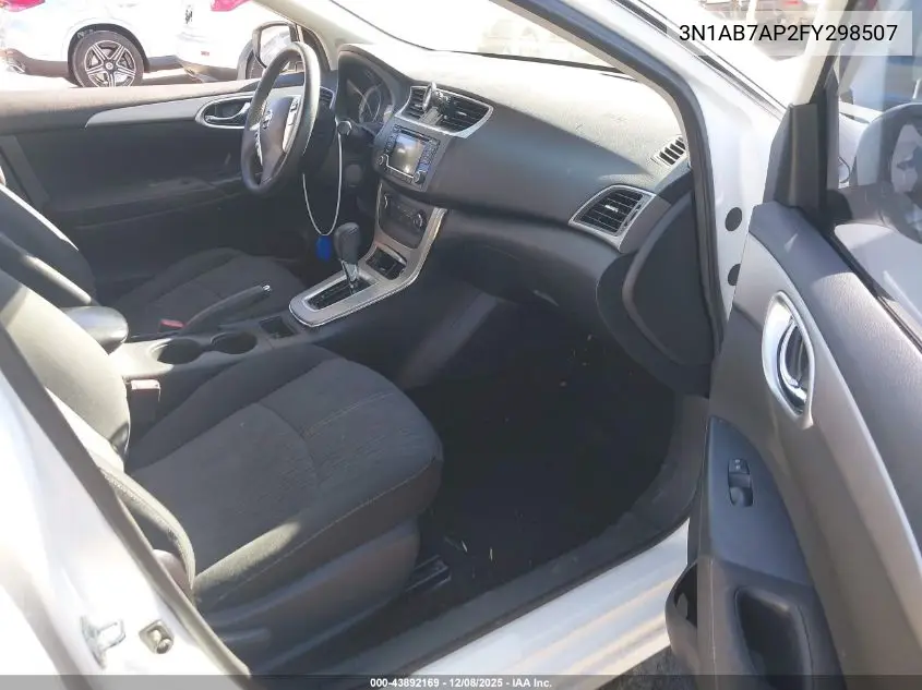 3N1AB7AP2FY298507 2015 Nissan Sentra Sv
