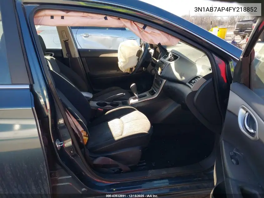 3N1AB7AP4FY218852 2015 Nissan Sentra Sv