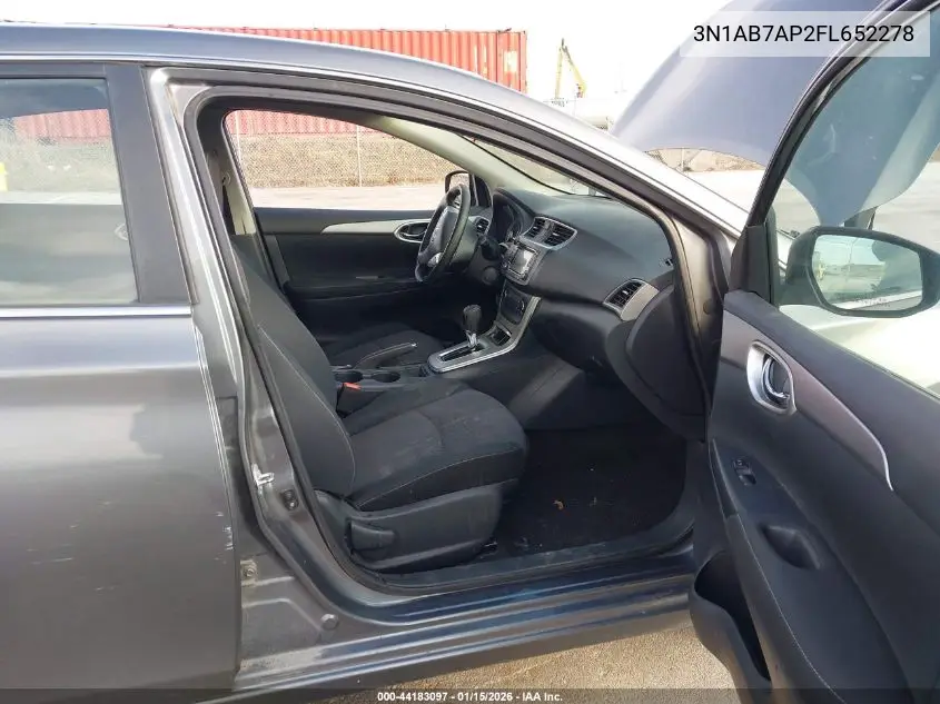 3N1AB7AP2FL652278 2015 Nissan Sentra Fe+ S/S/Sl/Sr/Sv