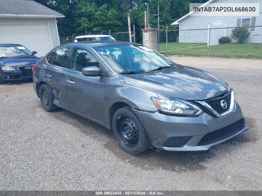 3N1AB7AP2GL668630 2016 Nissan Sentra Fe+ S/S/Sl/Sr/Sv