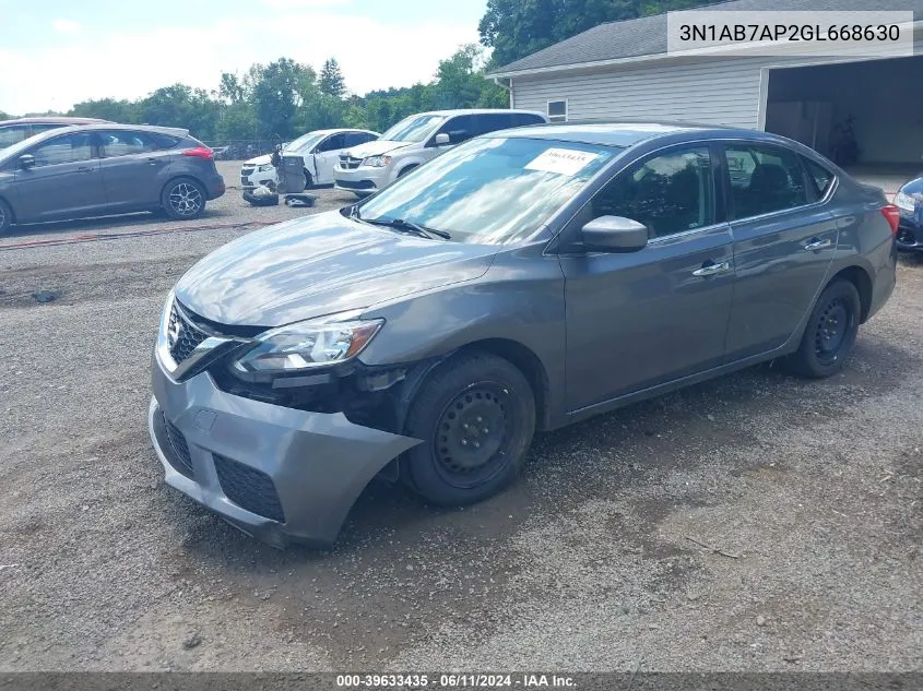 3N1AB7AP2GL668630 2016 Nissan Sentra Fe+ S/S/Sl/Sr/Sv