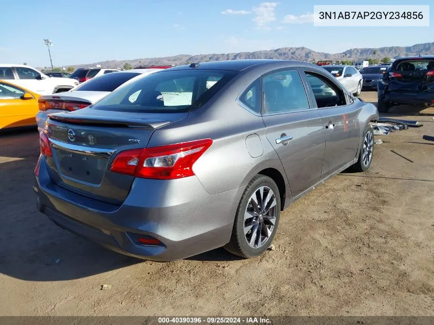 3N1AB7AP2GY234856 2016 Nissan Sentra Sr