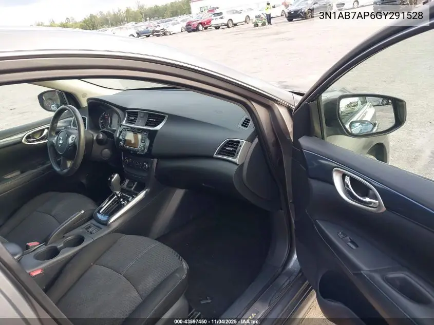 3N1AB7AP6GY291528 2016 Nissan Sentra Sr