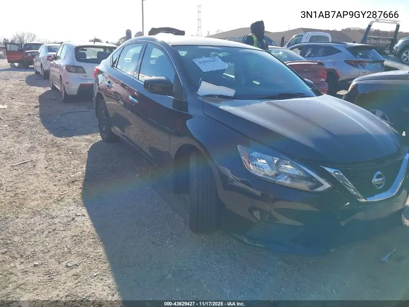 3N1AB7AP9GY287666 2016 Nissan Sentra Fe+ S/S/Sl/Sr/Sv