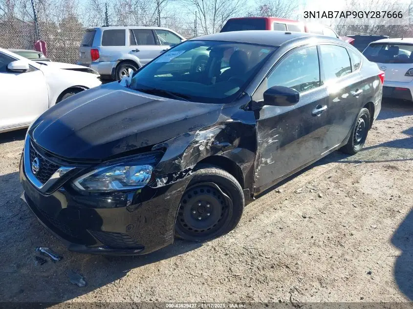 3N1AB7AP9GY287666 2016 Nissan Sentra Fe+ S/S/Sl/Sr/Sv