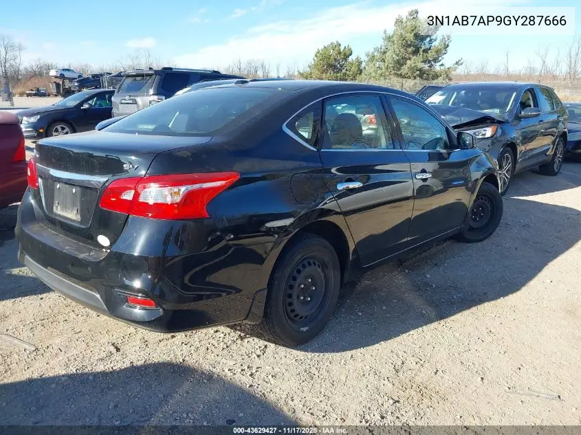 3N1AB7AP9GY287666 2016 Nissan Sentra Fe+ S/S/Sl/Sr/Sv