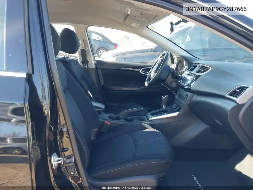 3N1AB7AP9GY287666 2016 Nissan Sentra Fe+ S/S/Sl/Sr/Sv
