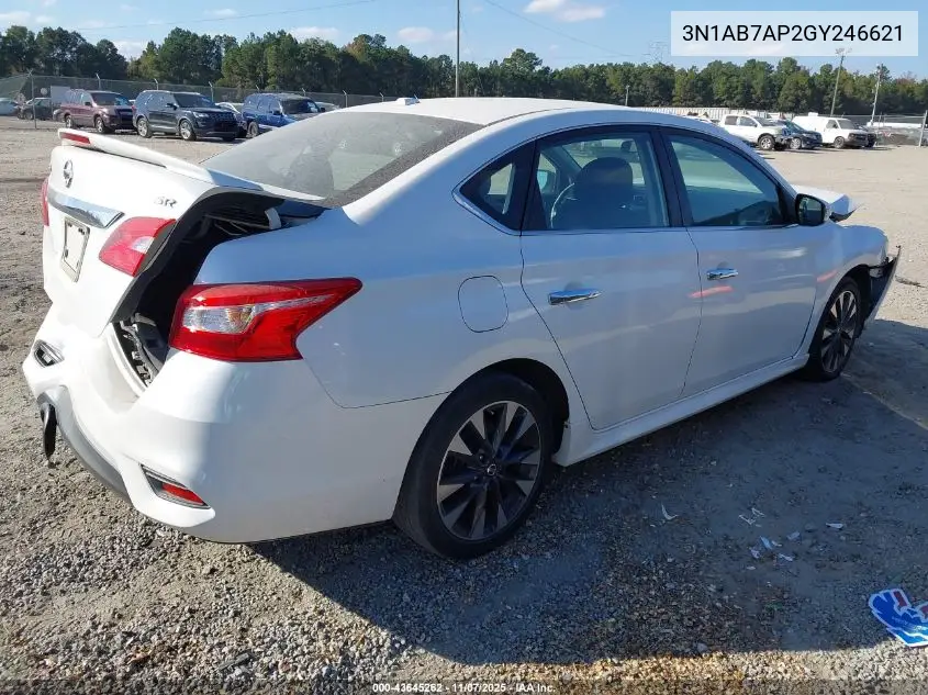 3N1AB7AP2GY246621 2016 Nissan Sentra Sr