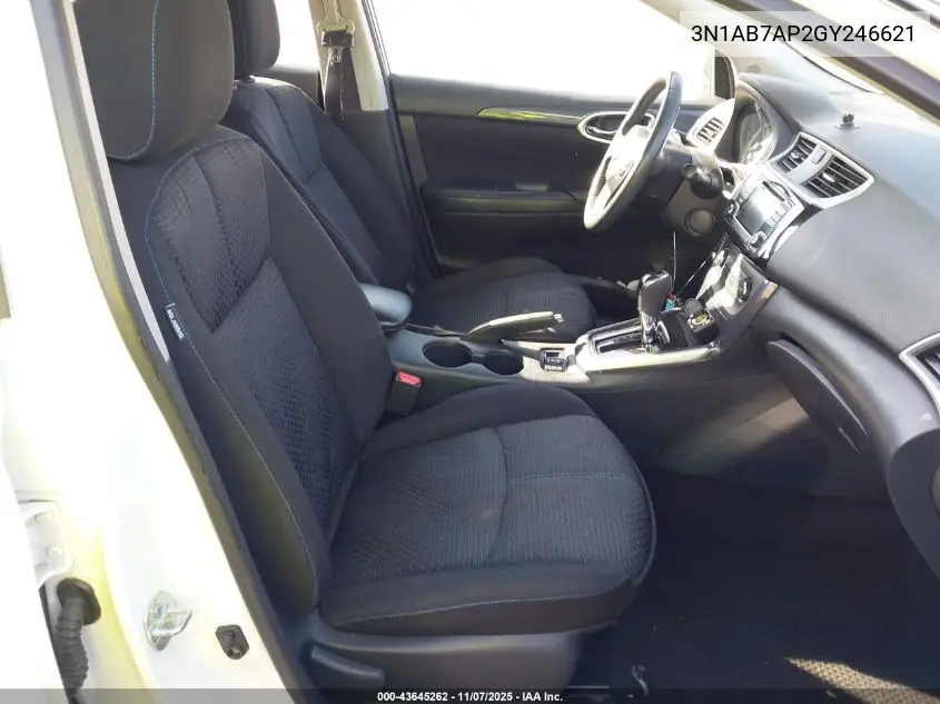3N1AB7AP2GY246621 2016 Nissan Sentra Sr