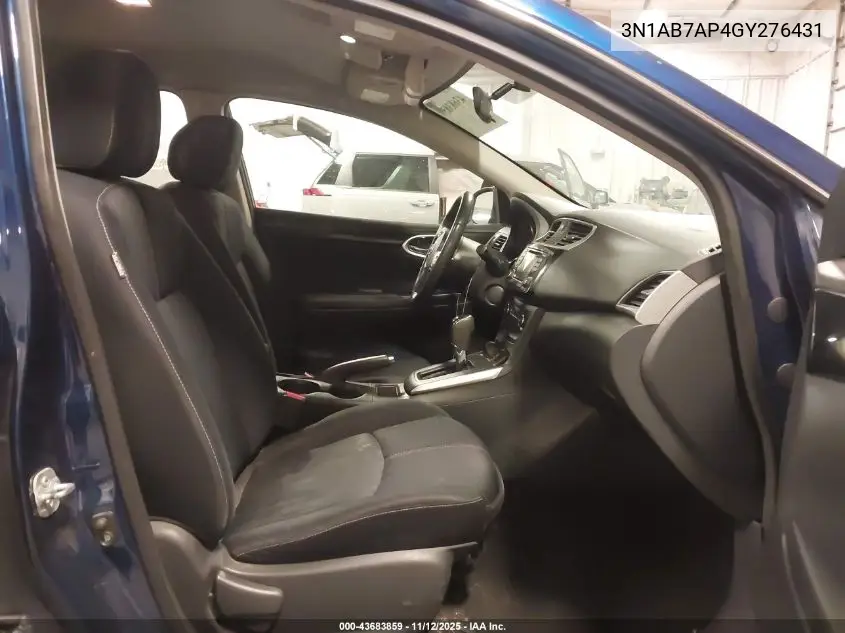 3N1AB7AP4GY276431 2016 Nissan Sentra Fe+ S/S/Sl/Sr/Sv