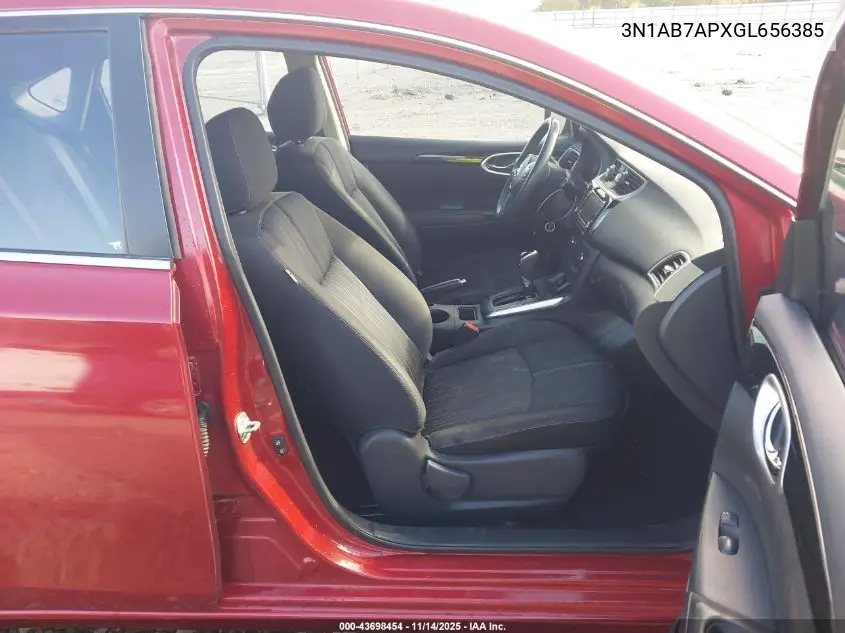 3N1AB7APXGL656385 2016 Nissan Sentra Fe+ S/S/Sl/Sr/Sv