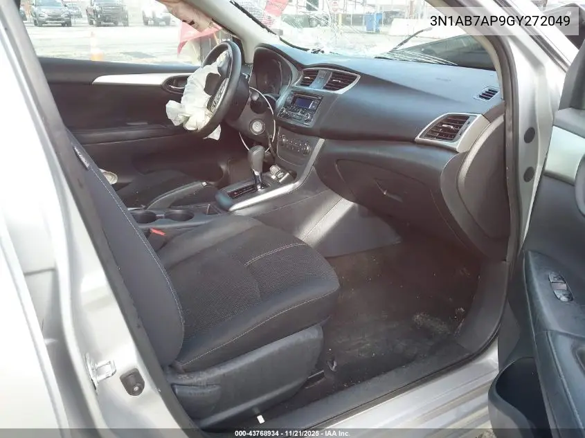 3N1AB7AP9GY272049 2016 Nissan Sentra S