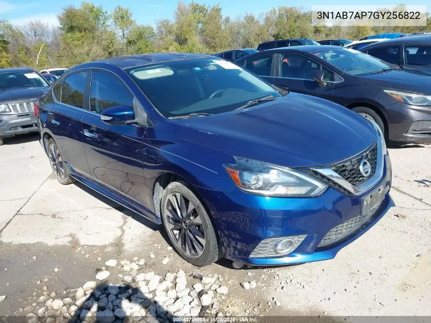3N1AB7AP7GY256822 2016 Nissan Sentra Sr