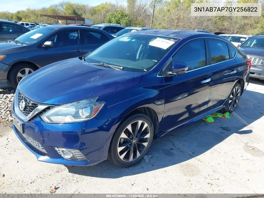 3N1AB7AP7GY256822 2016 Nissan Sentra Sr