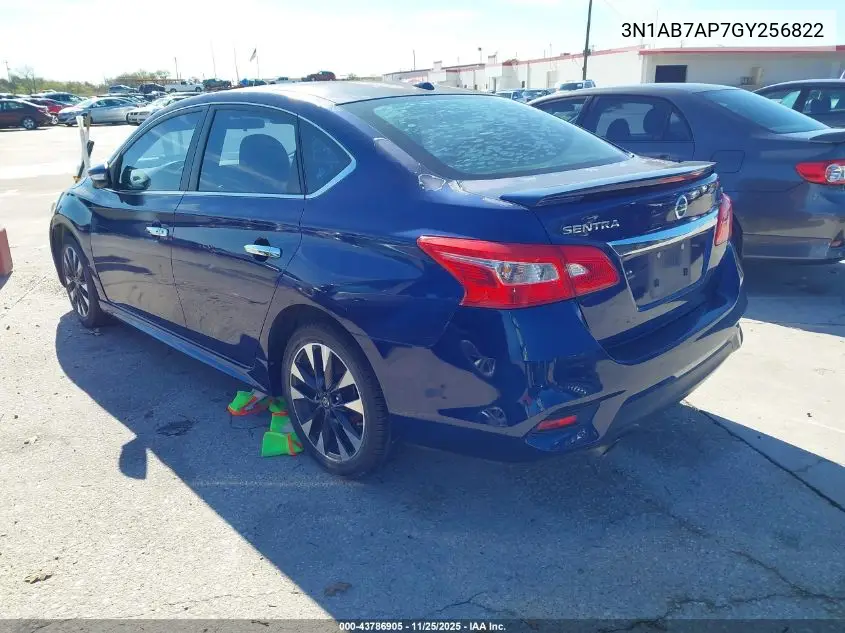 3N1AB7AP7GY256822 2016 Nissan Sentra Sr