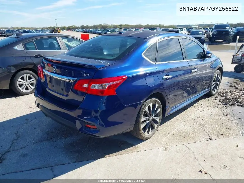 3N1AB7AP7GY256822 2016 Nissan Sentra Sr