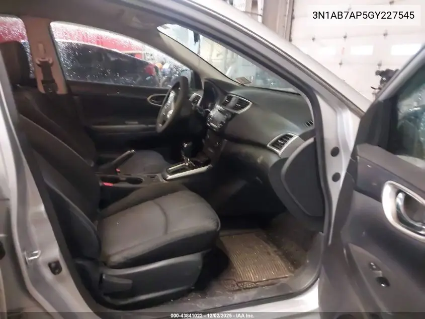 3N1AB7AP5GY227545 2016 Nissan Sentra Sr