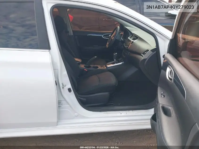 3N1AB7AP4GY279023 2016 Nissan Sentra Sr