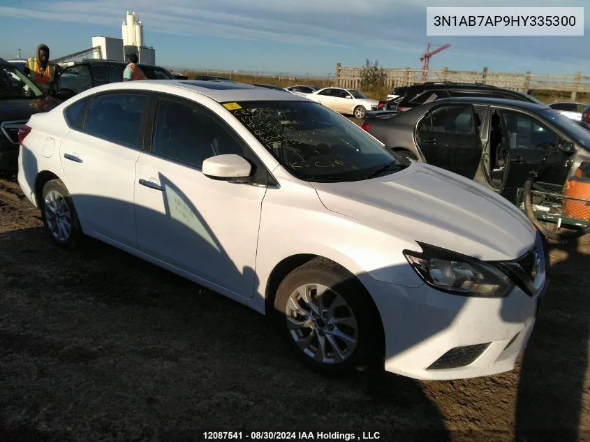 2017 Nissan Sentra VIN: 3N1AB7AP9HY335300 Lot: 12087541