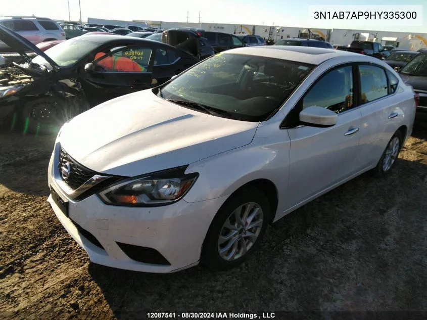 2017 Nissan Sentra VIN: 3N1AB7AP9HY335300 Lot: 12087541