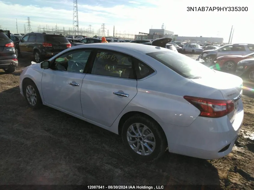 2017 Nissan Sentra VIN: 3N1AB7AP9HY335300 Lot: 12087541